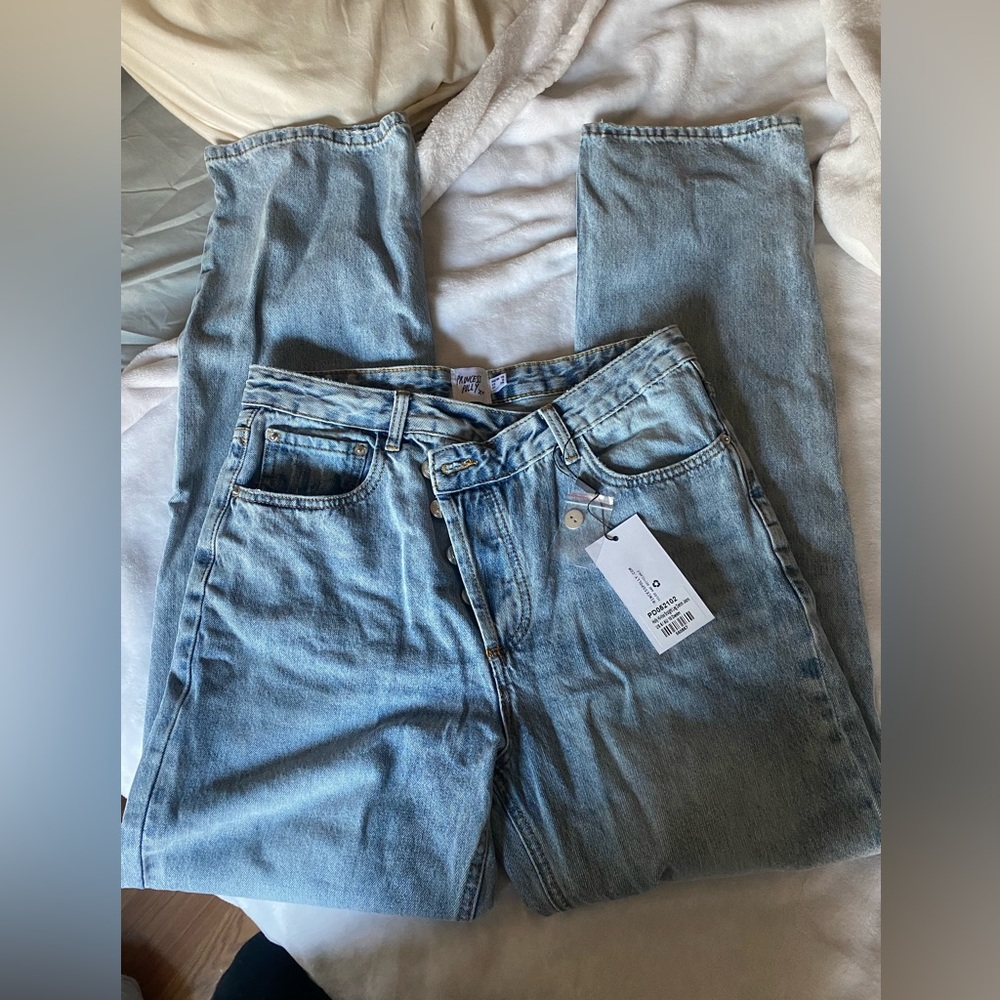 Holly Hi- Rise Straight Leg Jean - Princess Polly